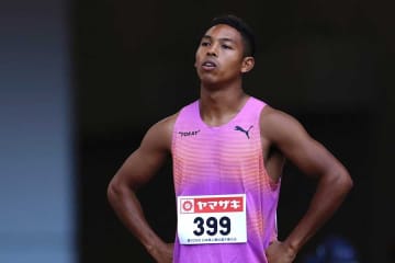 サニブラウンまさかの100m予選敗退　右股関節痛めながら強行出場「普通に痛みはあります」「精一杯はやった」【陸上日本選手権】