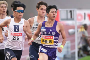【陸上】落合晃　世界選手権の男子800ｍ標準記録クリアに意欲「優勝すればタイムもついてくる」