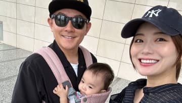 “ベビバーグが立った！”井戸田潤の妻・蜂谷晏海が名古屋への家族旅行を報告 長男の成長感じる姿に「本当に可愛い」「こういう投稿待ってました！」の声