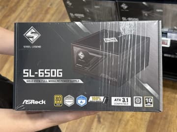 ASRockの80PLUS GOLD電源「SL-650G」が入荷、ドスパラ限定