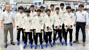 ＜レスリング＞7.5～7U15アジア選手権（キルギス）出場の男子フリースタイル・チームが出発