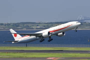 政府専用機、天皇皇后両陛下のモンゴル訪問に伴い任務飛行 7月6～13日