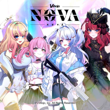 VTuberグループ・NOVA、ユニバーサルミュージックとの共同レーベル《UNIVOLT》から音楽デビュー
