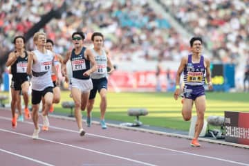 【陸上】落合晃　世界選手権の標準記録突破は逃すも２連覇「プレッシャーより自分との記録に挑戦」