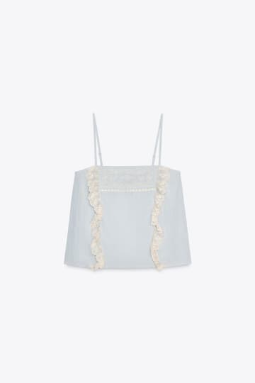 【ZARA】夏映え100点♡「キャミトップス」