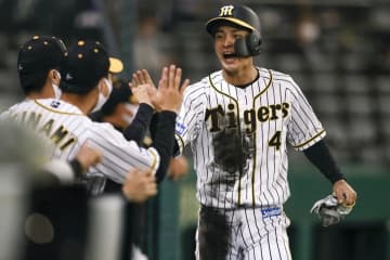 阪神・熊谷敬宥「ビックリしましたけど」…「いつも通り出来た」久々スタメン出場で2安打3打点！