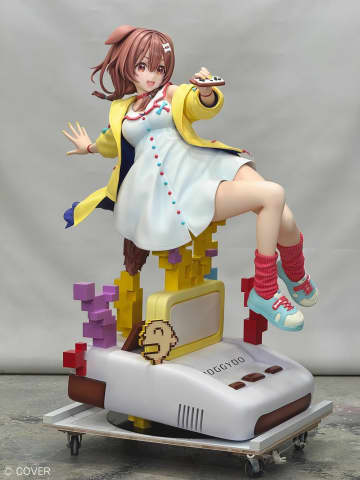 等身大も凄い…ホロライブ「戌神ころね」が躍動感たっぷりにフィギュア化！足元のゲーム機にも注目