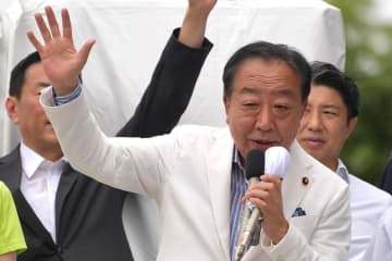 立民の野田佳彦代表が横浜・桜木町駅前で演説　物価高騰巡り「石破政権は何もしてない」