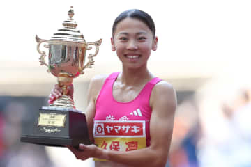 久保凛が日本新記録の大快挙!! 17歳の“スーパー女子高生”が800ｍ連覇、世界陸上代表入りに前進【日本選手権】