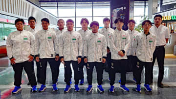 ＜レスリング＞7.9～13U20アジア選手権（キルギス）出場の男子グレコローマン・チームが出発