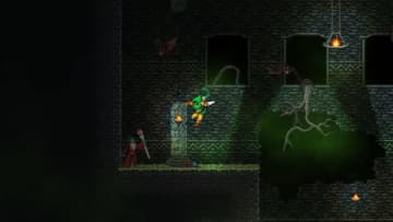 パリィやドッジ、ステルスを駆使するSFC風ドット絵メトロイドヴァニア『Cathedral: Crow's Curse』発表！