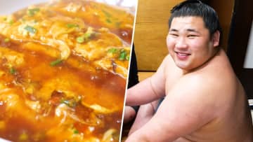 力士たちの豪快な食べっぷりを見よ　“相撲飯”動画に視聴者「私たちも幸せになる」