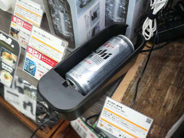 2分でキンキンに冷やせる「USBぐるぐる缶クーラー」がサンコーから