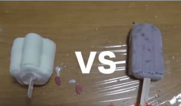 【閲覧注意】もはや鈍器…最強のアイス“あずきバー”による一方的な虐殺映像が800万再生。「まんじゅうアイスが惨すぎるw」と日本中が爆笑