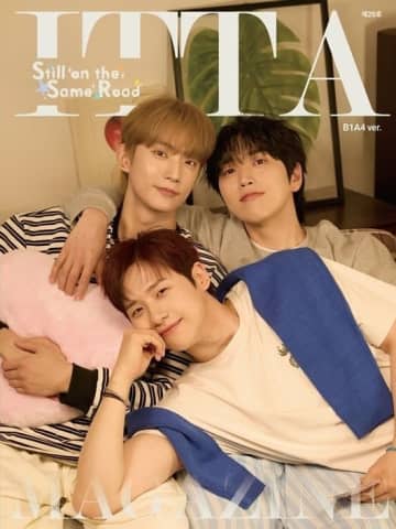 B1A4、デビュー14周年を迎えグラビアの表紙を飾る…爽やかな魅力とケミを披露