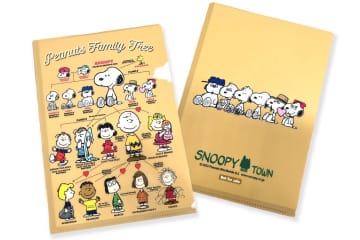 スヌーピーと仲間たち「PEANUTS」の相関図が分かるクリアファイルのプレゼント企画がスタート！