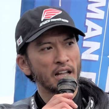 長瀬智也、バイクレース出場で2位　「皆さんが来てくれることが一番うれしい」楽しさ伝える