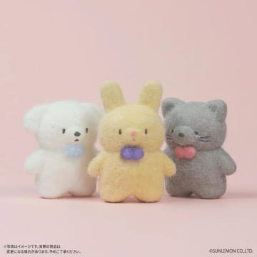 可愛すぎる…SNSでも大人気「ふわふわたっとん」フロッキーマスコットがカプセル＆ボックストイで出るよ～♪