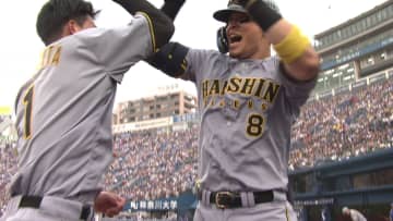 阪神が破竹の8連勝　森下翔太＆佐藤輝明がアベック弾　大山悠輔もタイムリーで中軸躍動　先発伊藤将司は7回1失点の力投