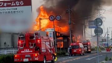 焼き肉店で火事　客と従業員75人けがなし　茨城・筑西市