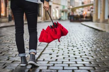 「折り畳み傘」を英語で言うと？