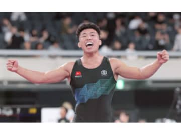 マルハン北日本所属・日下尚選手、明治杯77kg級優勝！ 最優秀選手賞＆世界選手権代表内定