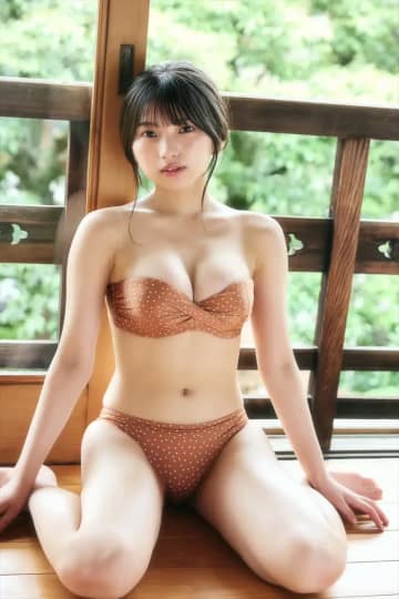 #Mooove!・姫野ひなの、チューブトップビキニで“夏の帰省”グラビア「B.L.T.」アザーカット3点公開