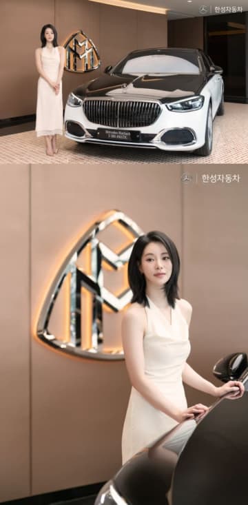女優イム・ジヨン、ベンツから3200万円超の「マイバッハ」贈呈！アンバサダー就任で“超VIP待遇”