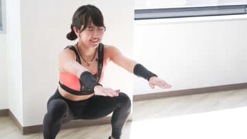 スクワット3種。キツいけど短時間で終わるメニュー（代謝アップ）