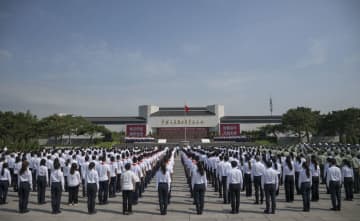 北京で抗日戦争勃発88年式典