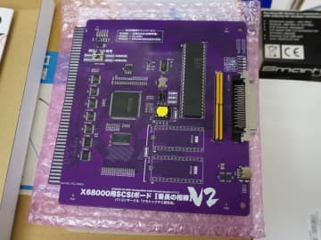 X68000用SCSIボード「番長の相棒 Ver.2」が登場、限定で「ピポるんROM」付き