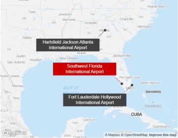 乗客のバッテリーが発火　機内に煙、旅客機が緊急着陸　米デルタ航空