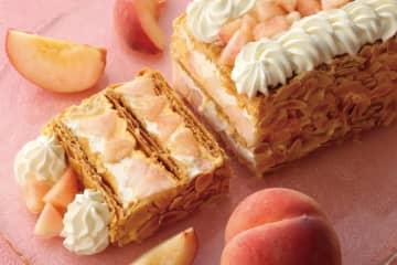 【キハチ 青山本店】とろける白桃を味わえる夏限定パイが登場！