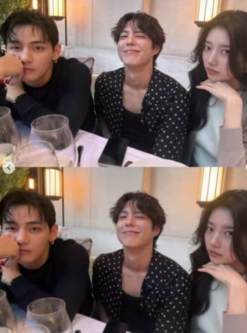 スジ＆パク・ボゴム＆V（BTS）、パリで集まったビジュアルたち…歴代級の組み合わせ