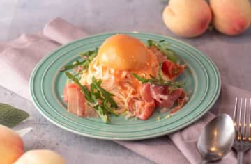 桃づくしの夏♡マザームーンカフェで味わう贅沢スイーツ＆パスタ