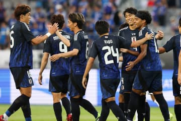 森保Jが6発白星発進　10人が初出場…ジャーメインはデビュー戦史上最速ハットの4得点