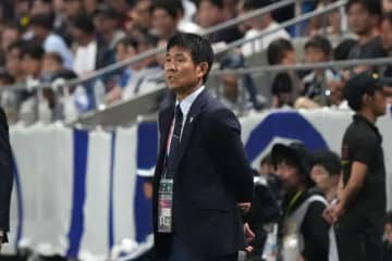 日本代表の森保一監督、初戦大勝の“Jリーグ選抜”を称賛「普段やっていること、成長のためのチャレンジの両方を見せてくれた」
