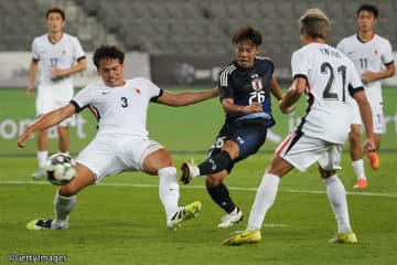 日本代表デビュー戦で“一発”回答も反省の弁…中村草太「悔しい気持ちの方がある」