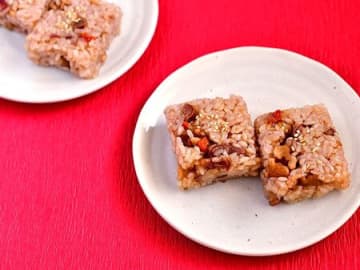 【韓国風薬膳おこわ】便利な野菜だし使用！