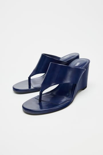 ＜人気再燃中！＞【ZARA】大人のこなれ見えに♡「ウェッジソールサンダル」