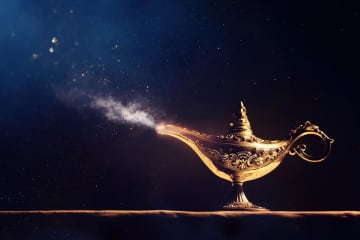 菊池寛の『アラビヤンナイト』あらすじ紹介。魔法ランプが紡ぐ愛と冒険の世界