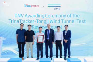 TrinaTracker、DNVより中国初の風洞試験技術レビュー・レポートを受ける