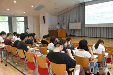 自殺防止へ理解深める　「命の門番」学ぶ　常磐大生70人が特別講義　茨城・水戸