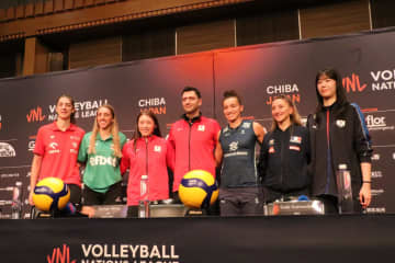 石川真佑「ファイナルラウンドにつながる試合になる」 買取大吉バレーボールネーションズリーグ2025千葉大会 女子前日会見