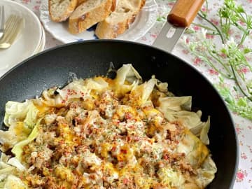 「ロールキャベツ」は巻かない！フライパン1つで作れる簡単レシピ