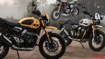 普通二輪免許で乗れるトライアンフ 新型「スクランブラー400 XC」発表！ チューブレススポークホイールやガード類を備えた本格派へ