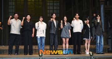 【PHOTO】オン・ソンウ＆キム・ヒャンギら、演劇「シェイクスピア・イン・ラブ」記者懇談会に出席
