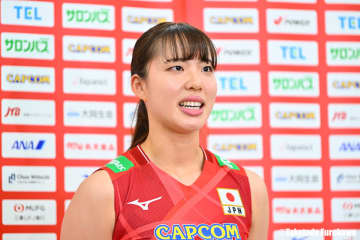 「とにかくアタッカーに気持ち良く打ってもらおうと」トスワークで勝利に貢献した関菜々巳が試合を振り返る