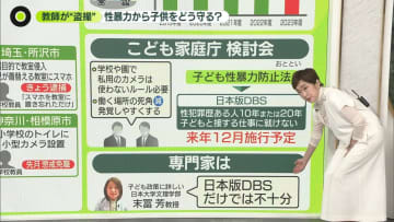 【解説】教師が“盗撮”“わいせつ”　性暴力から子どもをどう守る？