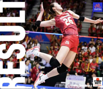 日本、強すぎ。女子バレー、地元・千葉でフランスを“3-0”完封。ファイナル進出へ“王手”かける圧巻の快勝劇